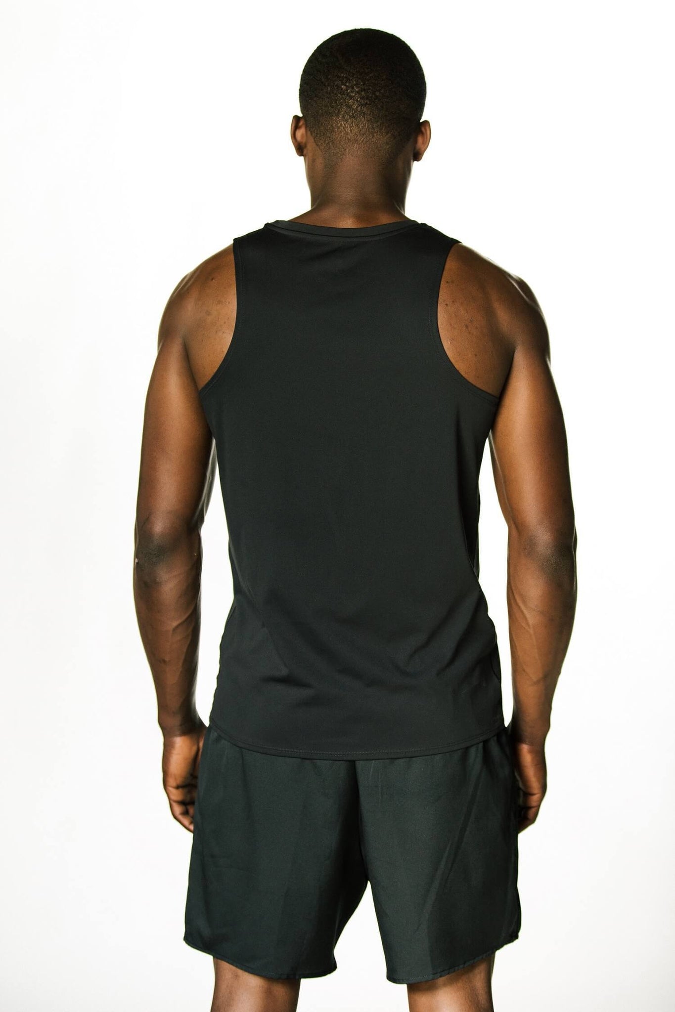 Jet Black Training Tank Ethical Fashion Fitness Clothes Fair Trade –  CeloClothing